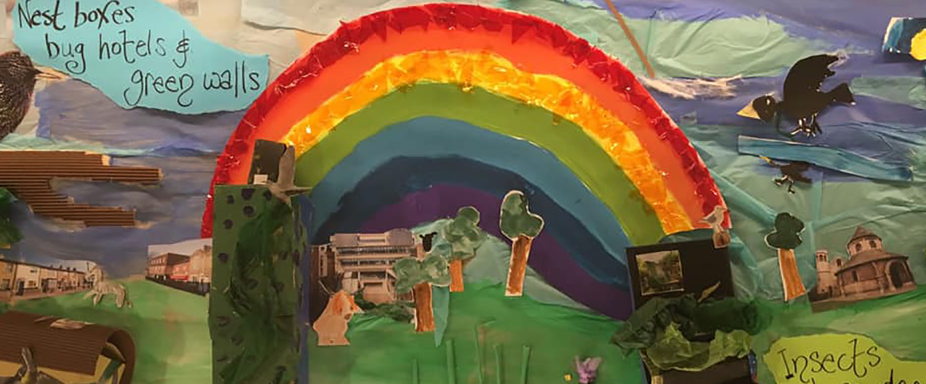 World of tomorrow creation by visitors March 2020