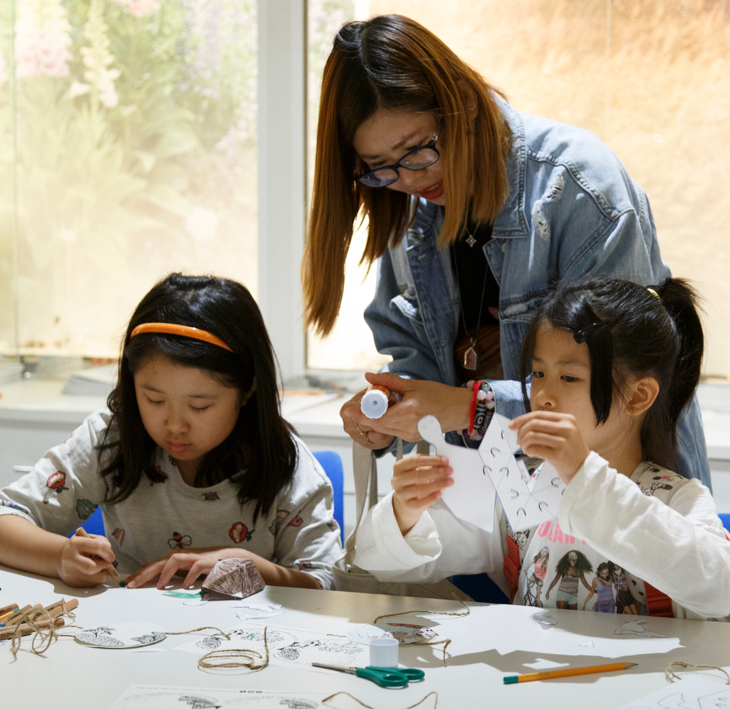 Coral spinners in the making