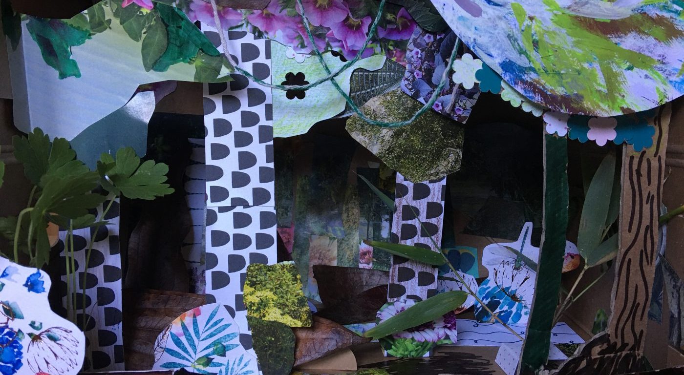 paper craft rainforest