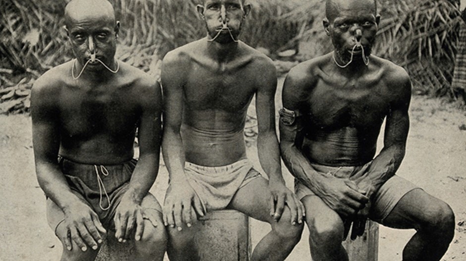 Pearl divers from the Persian Gulf