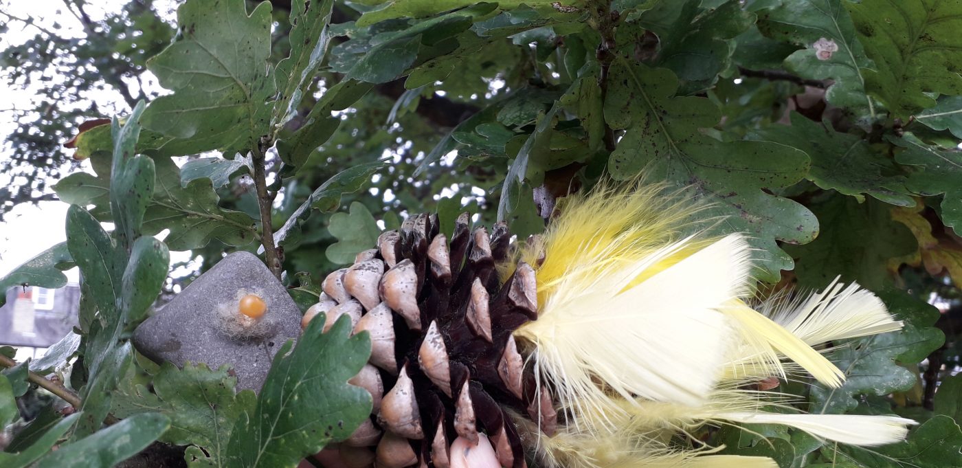 Chicken Licken puppet by Marion Leeper