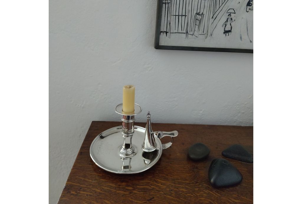 Candleholder from Jim Ede's desk in Kettle's Yard.