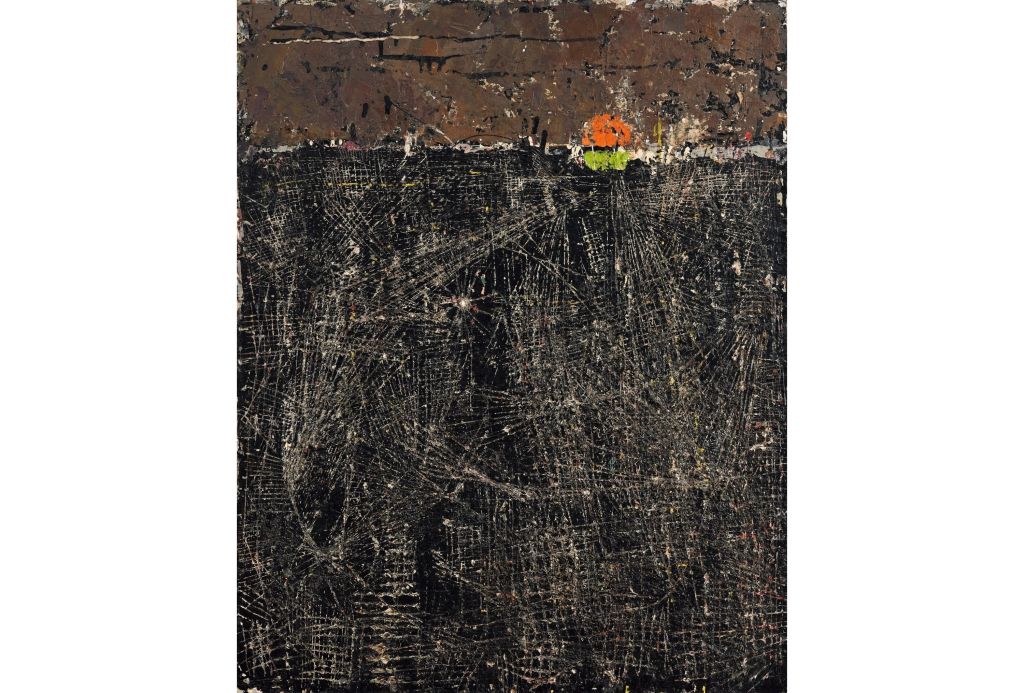 Painting The Black City I (New York), 1949 (May) byWilliam Congdon